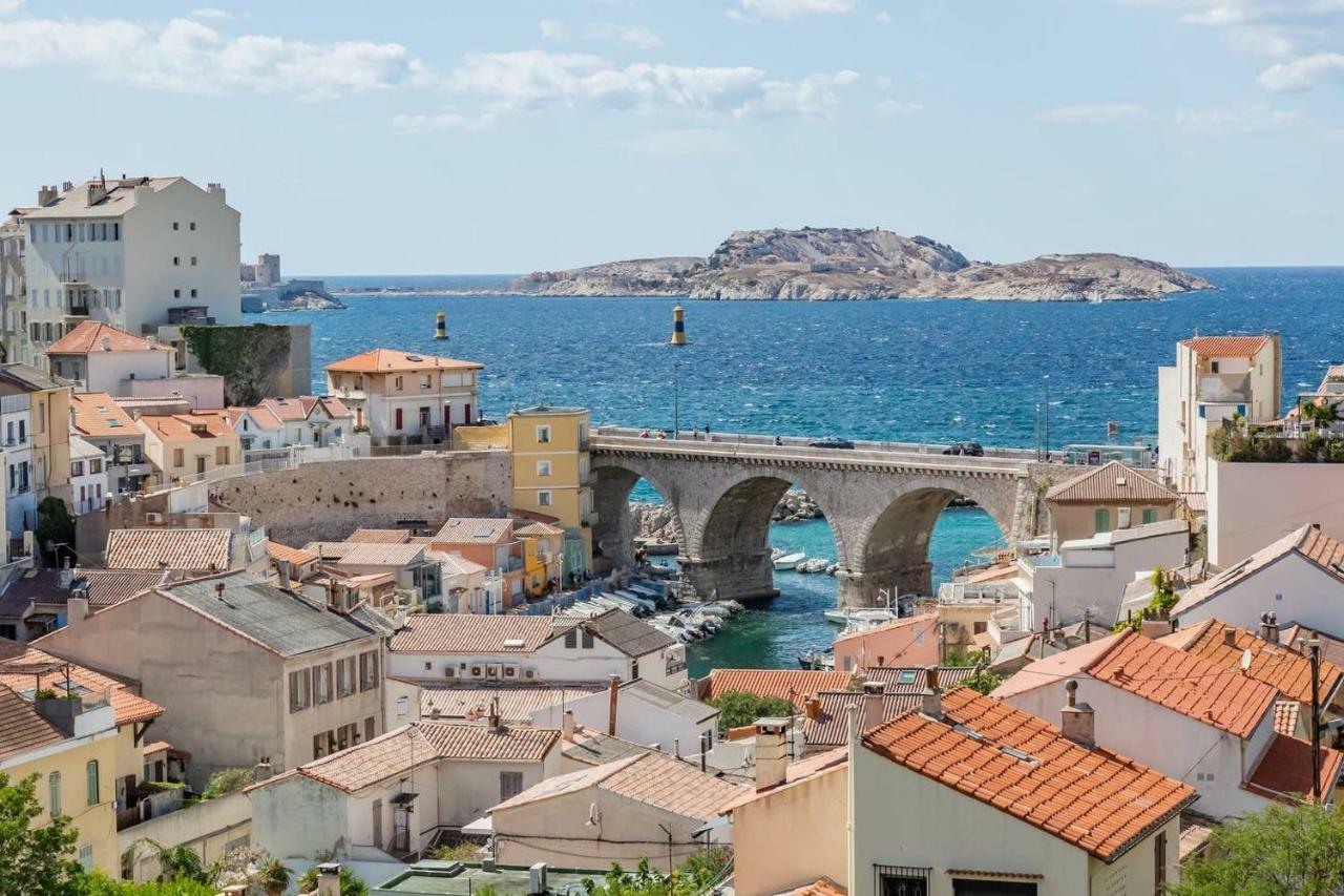 T2 Superbe Vue Mer Et Vallon Des Auffes マルセイユ エクステリア 写真